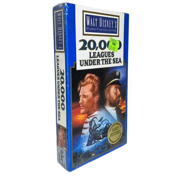 Walt Disney's Studio 20,000 Leagues Under The Sea New Sealed VHS - Picture 5 of 5